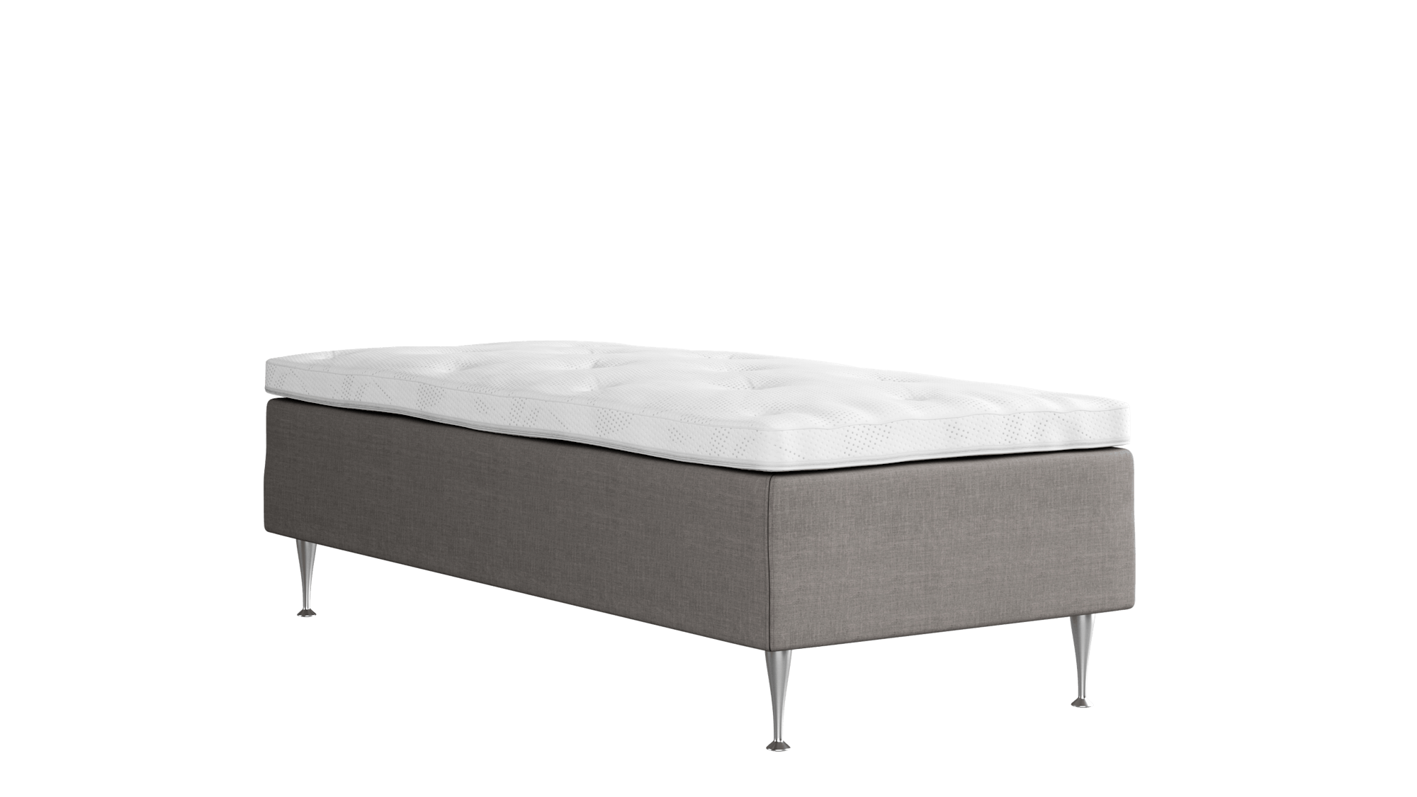 Poppel Klassisk Ben02 Elin 5078 Morkgraa 90x200 V01