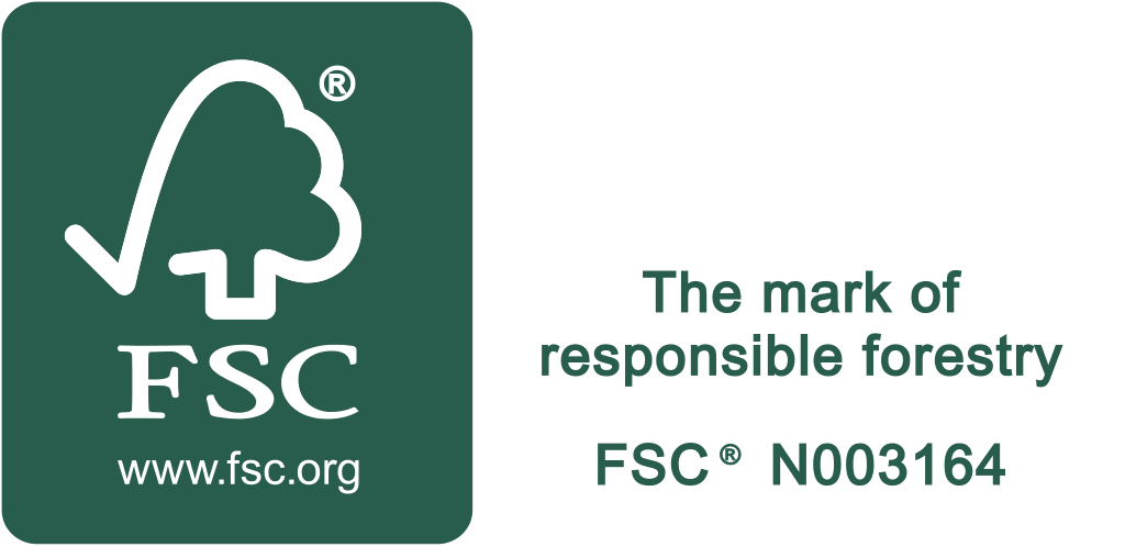 FSC N003164 Promotional with text Landscape White On Green r C Ecrm D
